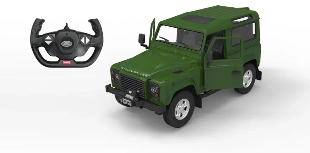 Land Rover Defender télécommandé 1:14 vert stable et sans interférences - 2