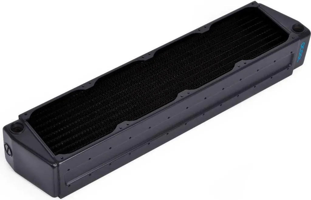 Alphacool ES HPE-60 Radiateur Quad 80mm Full Copper X-Flow 10233
