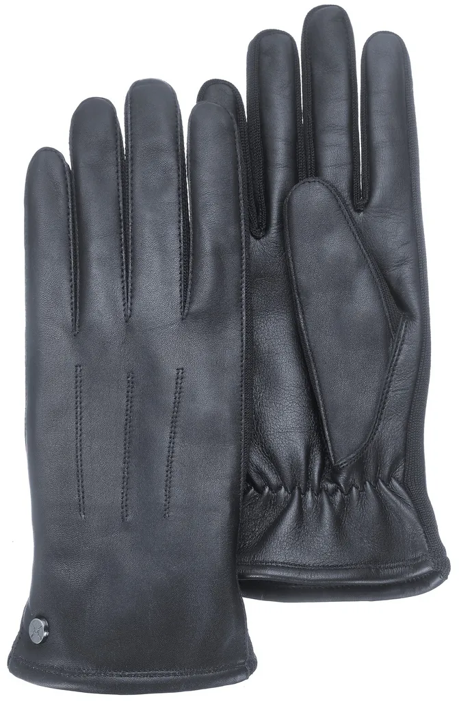 Pearlwood Liz: Guanti in Vera Pelle e Maglia - Qualità Artigianale Donna