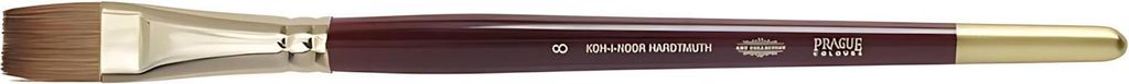 KOH-I-NOOR Kolinsky Flachpinsel 8