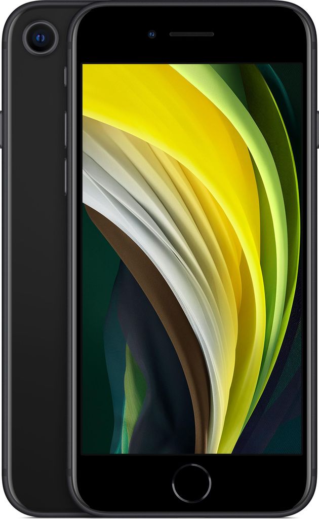 Apple iPhone SE (2020) 256GB Schwarz Produktbild 