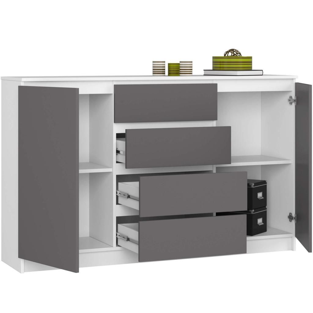 AKORD Furniture Factory OP0LK-1BIASZA007, Weiß, 4 Produktbild 