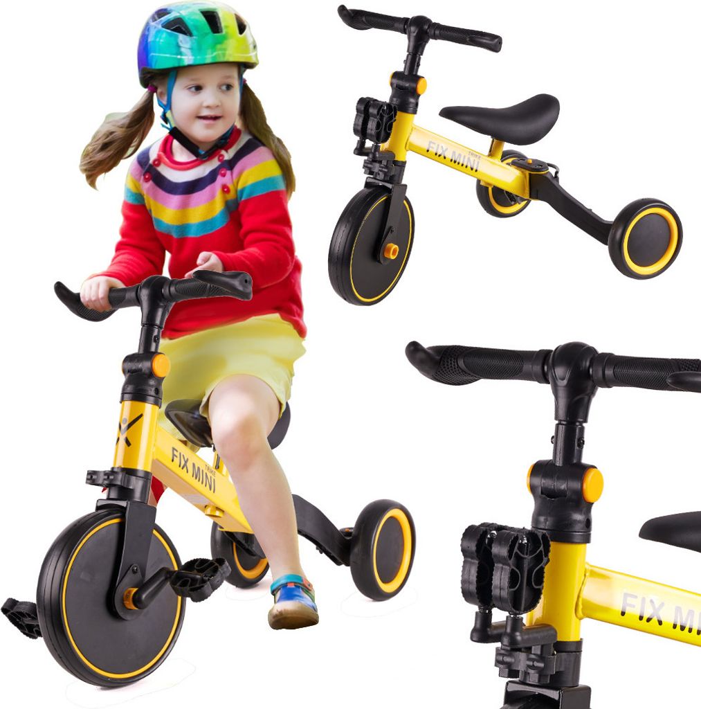 Trike Fix Mini rowerek trójkołowy przełajowy 3w1 z pedałami Zdjęcie produktu 