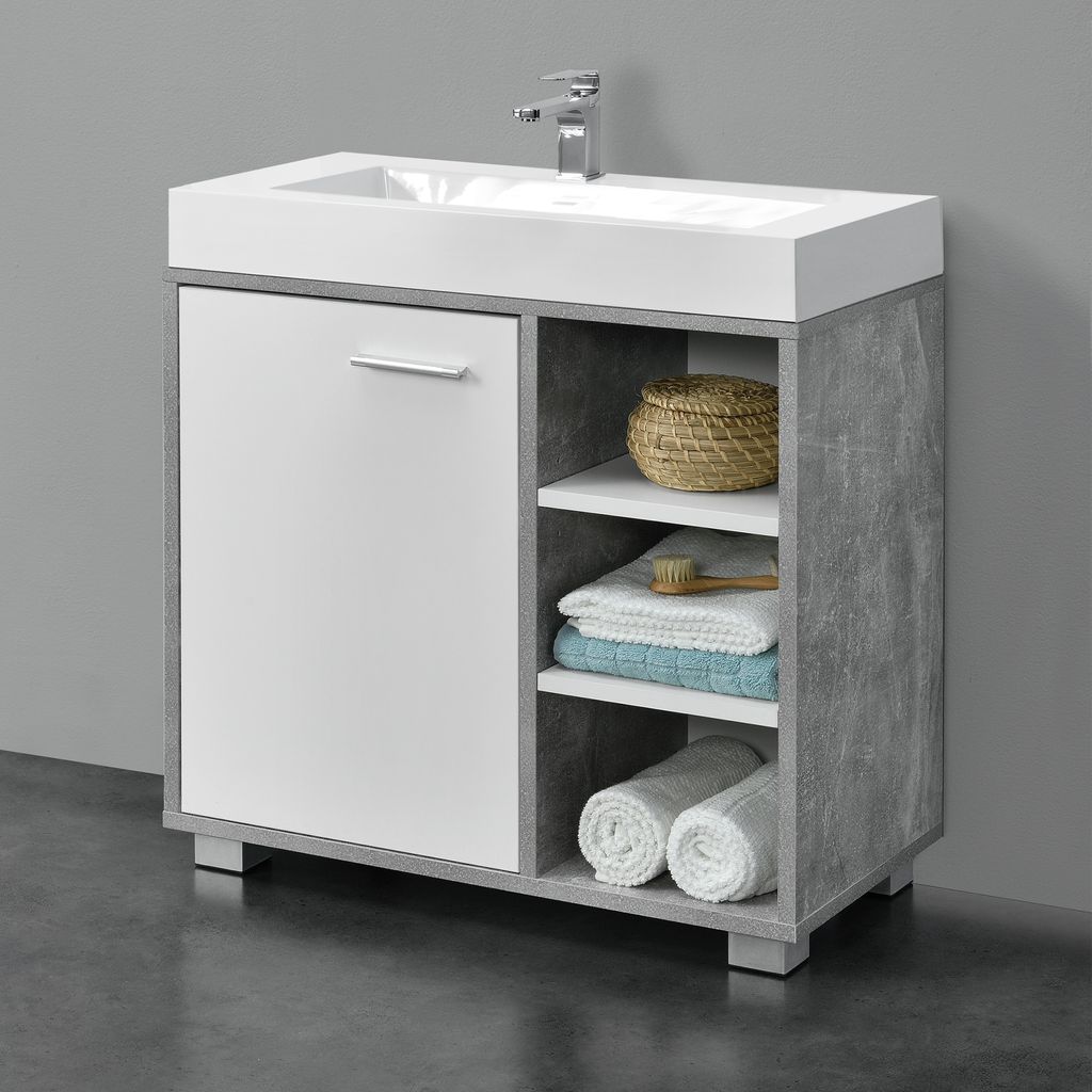 Szafka podumywalkowa 56 x 60 x 31 cm Szafka łazienkowa z Zdjęcie produktu 6