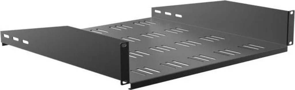 Étagère fixe 2U haute résistance pour rack 19 pouces, profondeur 460mm