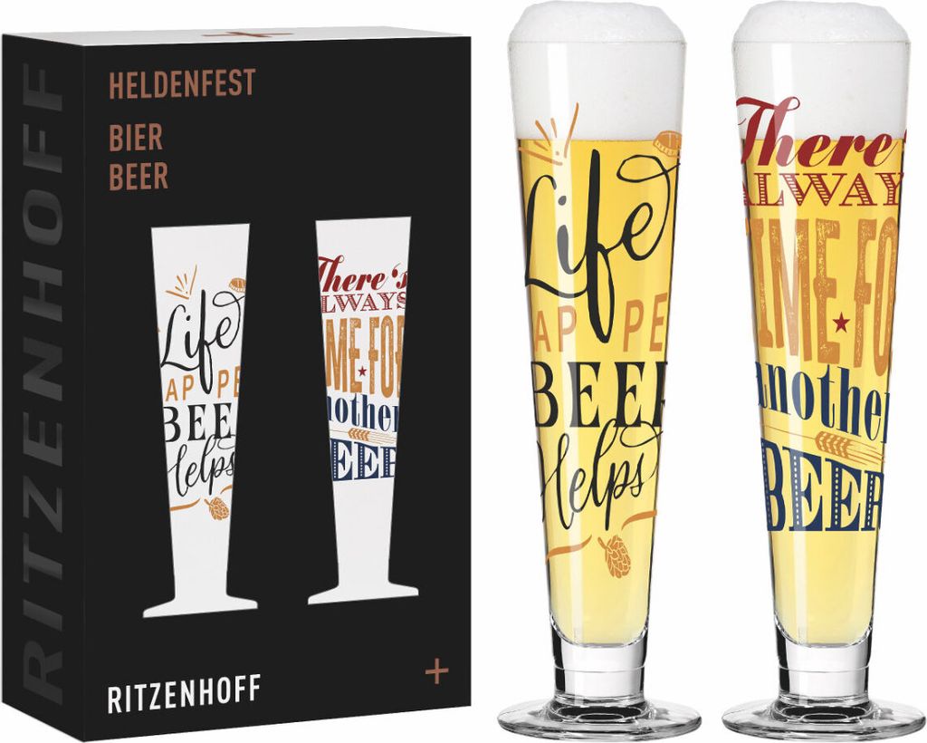 Ritzenhoff Biergläser 2er Set Heldenfest Beer F25, Produktbild 
