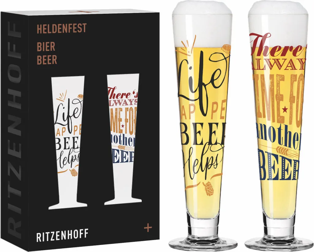 Ritzenhoff Heldenfest Bierglas-set f25