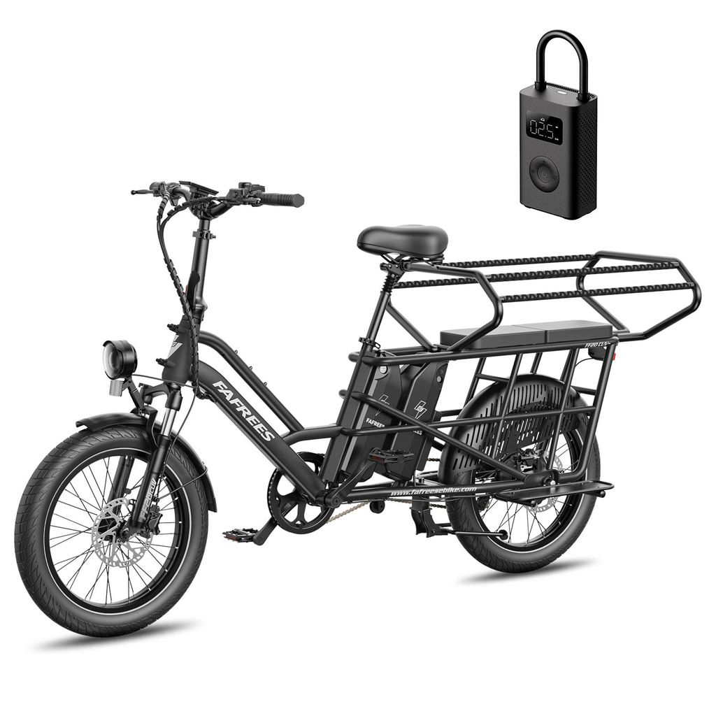 FAFREES FF20 CUV Familien-Longtail E-Cargo-Bike – Modulares Produktbild 