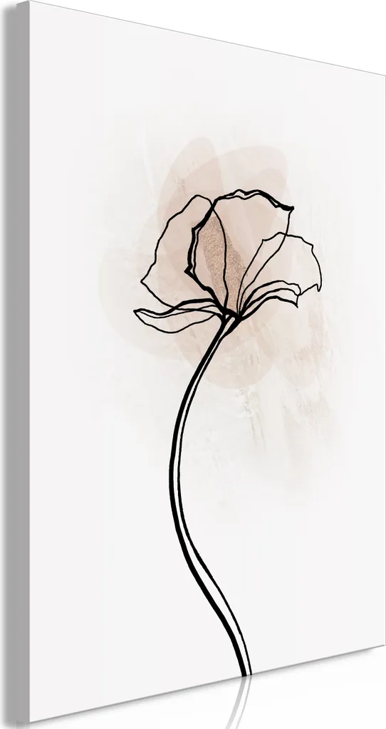 Quadro su Tela Fiori Sinistra al sole 40x60 cm | Arredo Casa Moderno