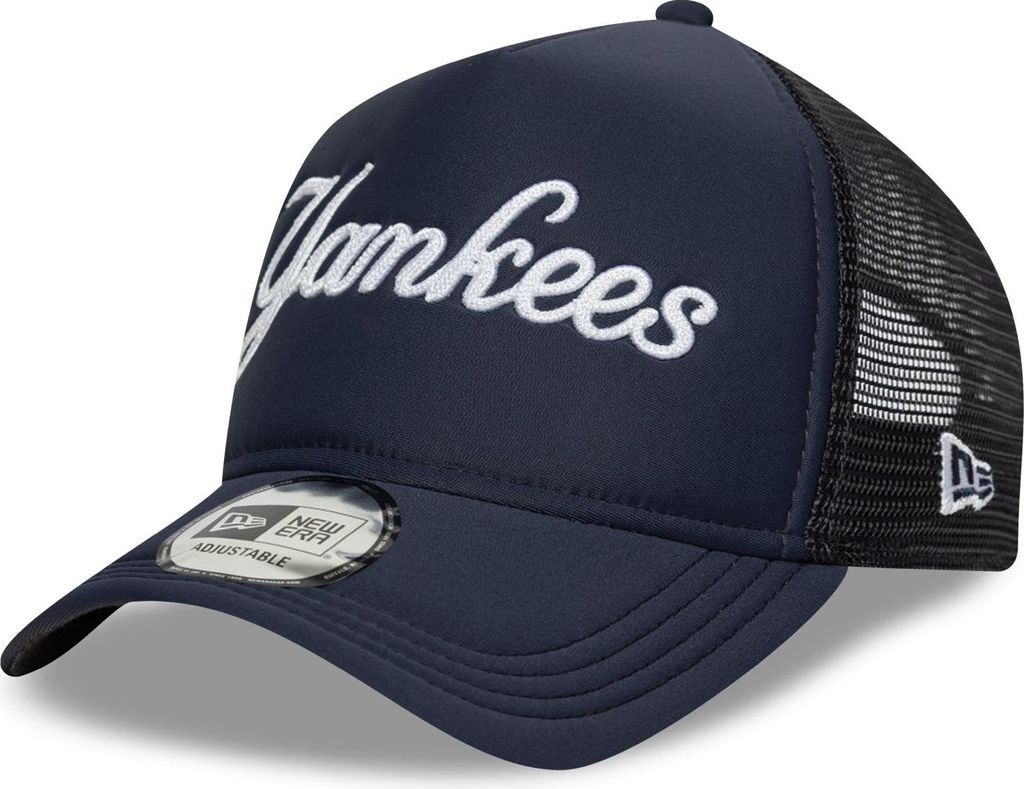 New Era A-Frame Mesh Trucker Cap - FOAM New York Yankees