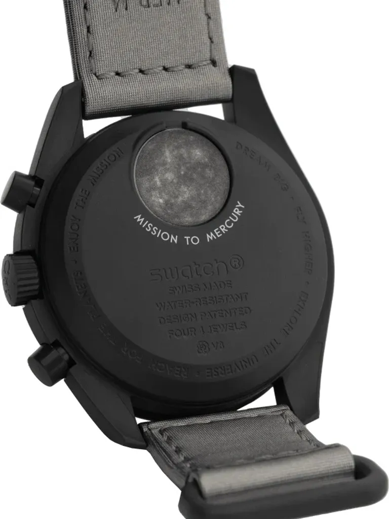 Moonswatch Mission to Mercury Omega x Swatch Design Speedmaster Gris