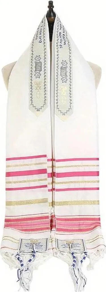 Tallit Scialle da Preghiera MB001-03 52X180CM | Acquista Online