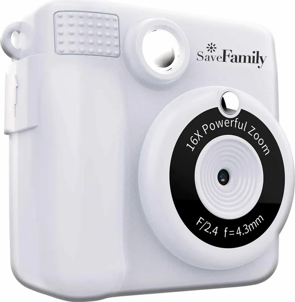 Appareil photo pour enfant avec impression instantanée CPRINT de 12MP