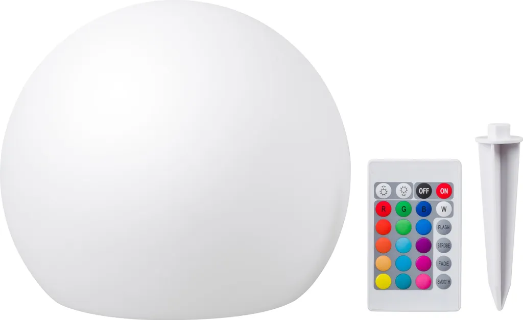 Décoration de Bassin : Boule Lumineuse Solaire Flottante Multicolore 30cm
