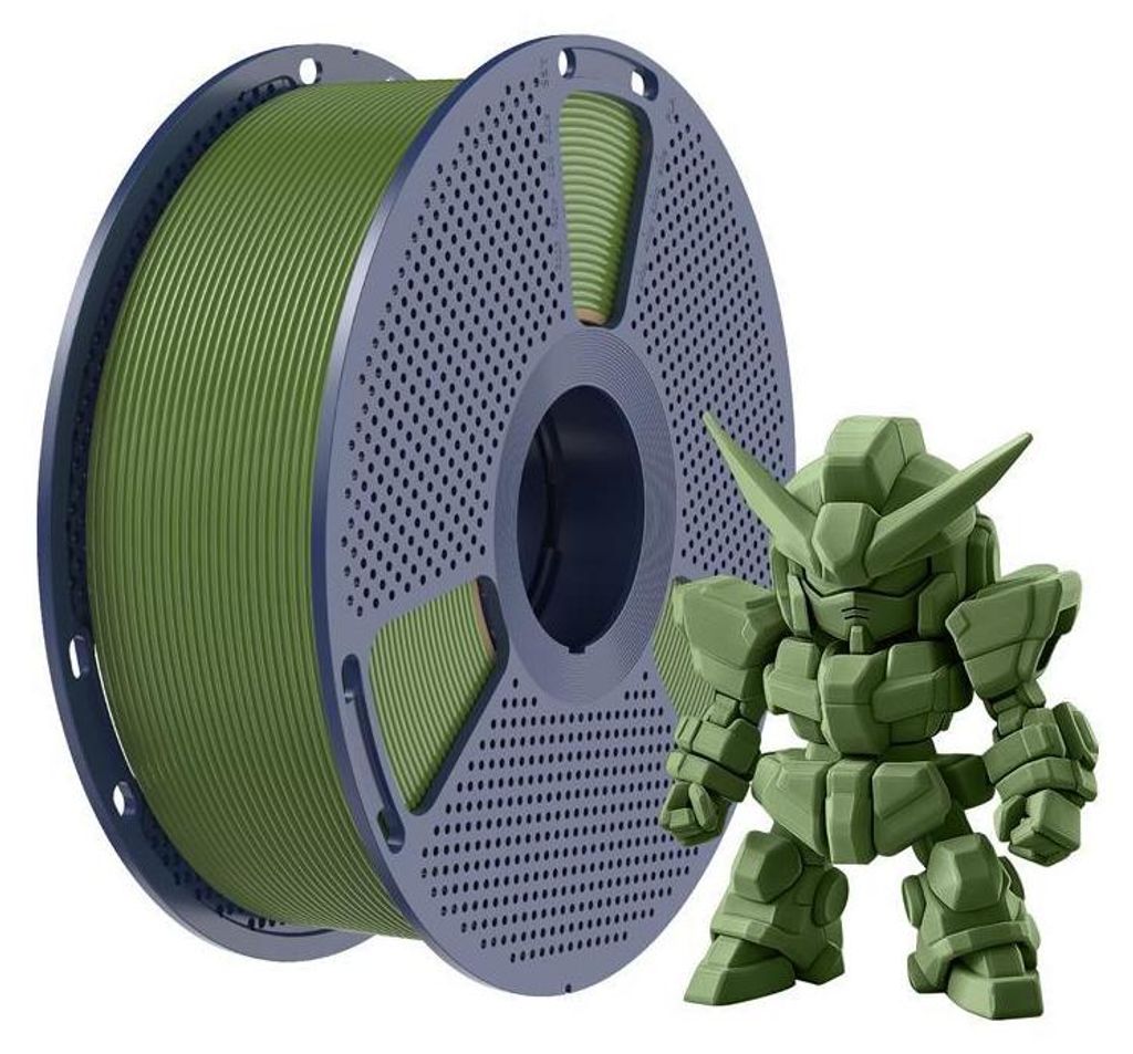 Filament Sunlu PLA+ 2.0, 1,75 mm, 1 kg - Couleur : vert Image du produit 
