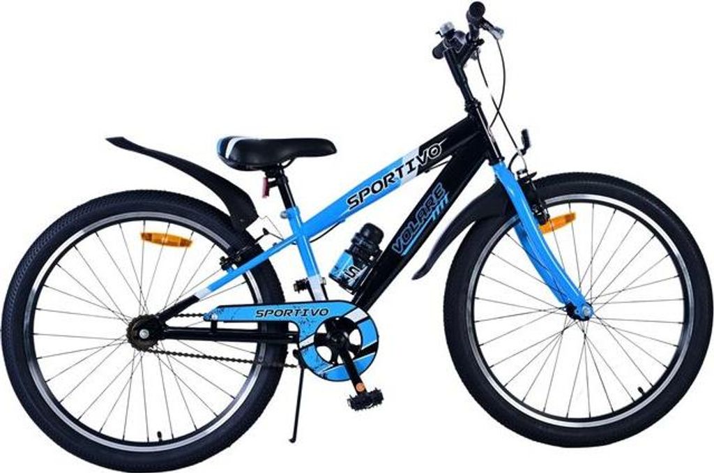 Volare Sportivo Kinderfahrrad - Jungen - 24 Zoll - Schwarz Produktbild 