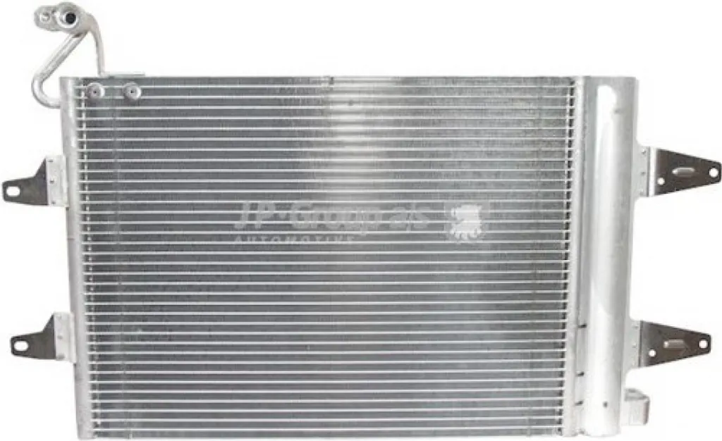 Condenseur JP en aluminium renforcé avec ailettes à haute dissipation