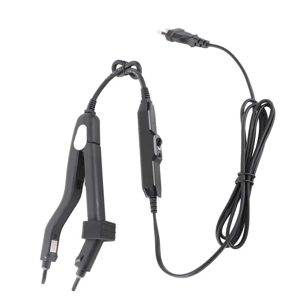 Mini fer d'extension de cheveux ergonomique avec pinces en téflon - 5
