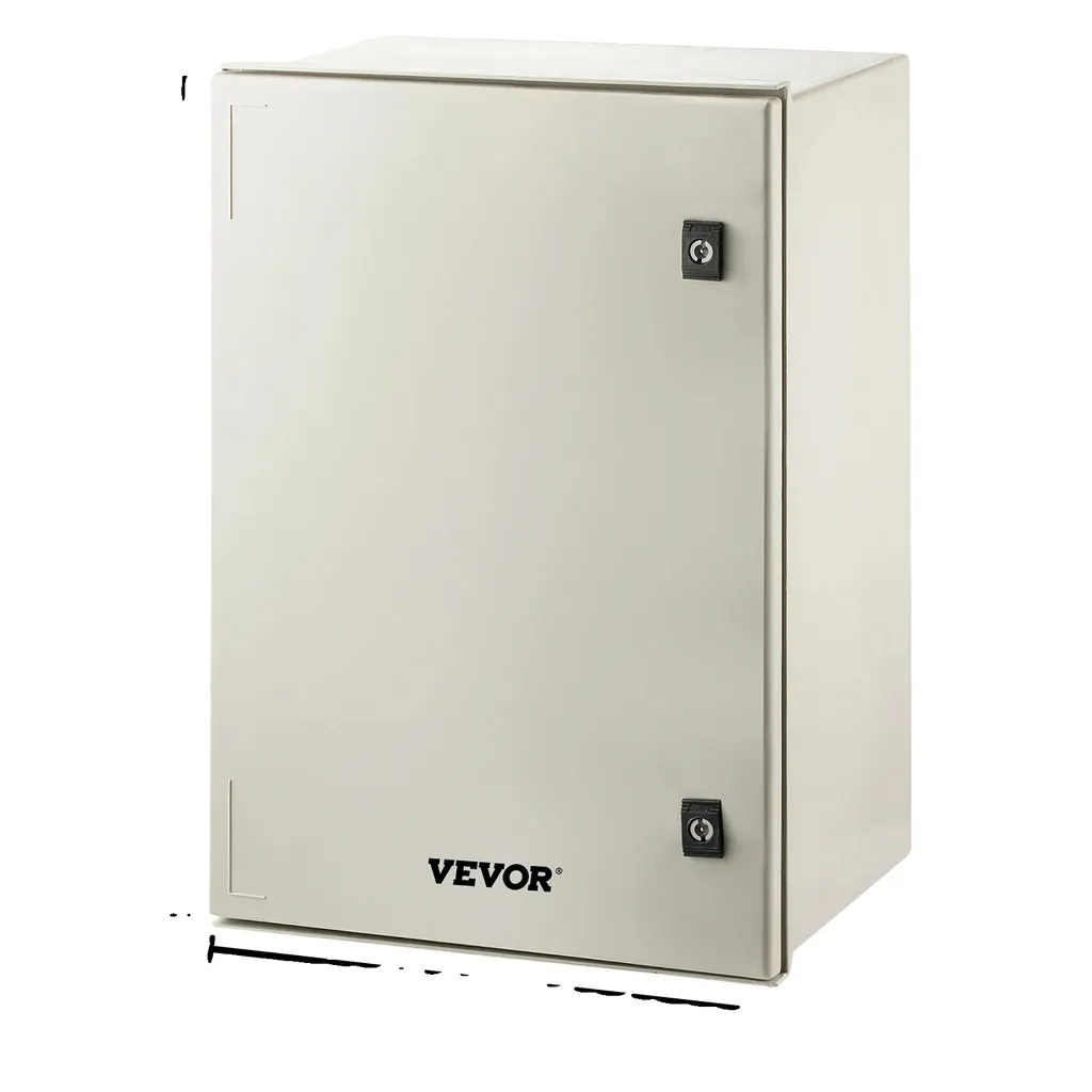 Boîtier électrique IP65 incassable fibre de verre contre humidité - Gris