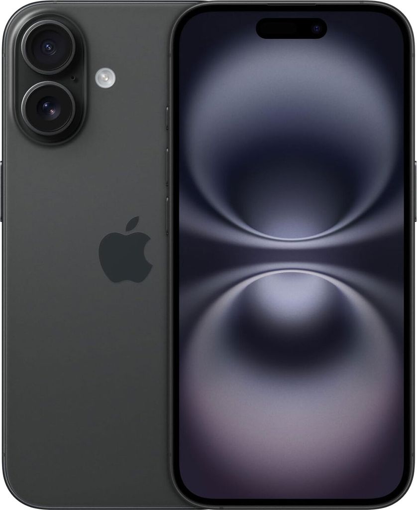Apple iPhone 16 128GB Schwarz Produktbild 5