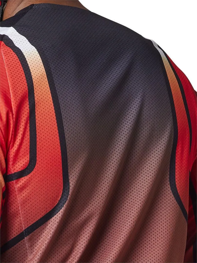 Maillot FOX 360 Vizen Respirant Rouge Noir S avec Ventilation Optimale