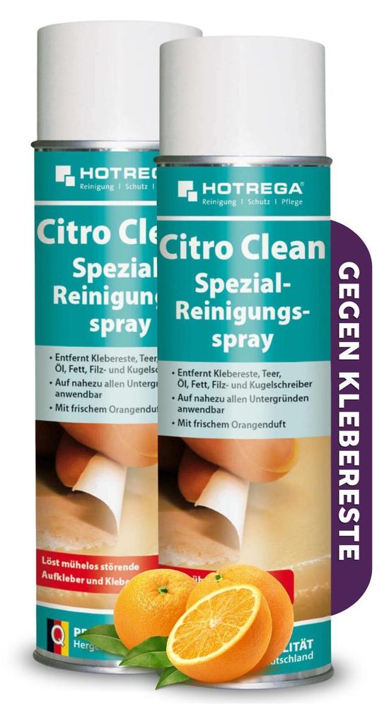 HOTREGA Citro Clean Spezial Reinigungsspray 500 ml - Produktbild 