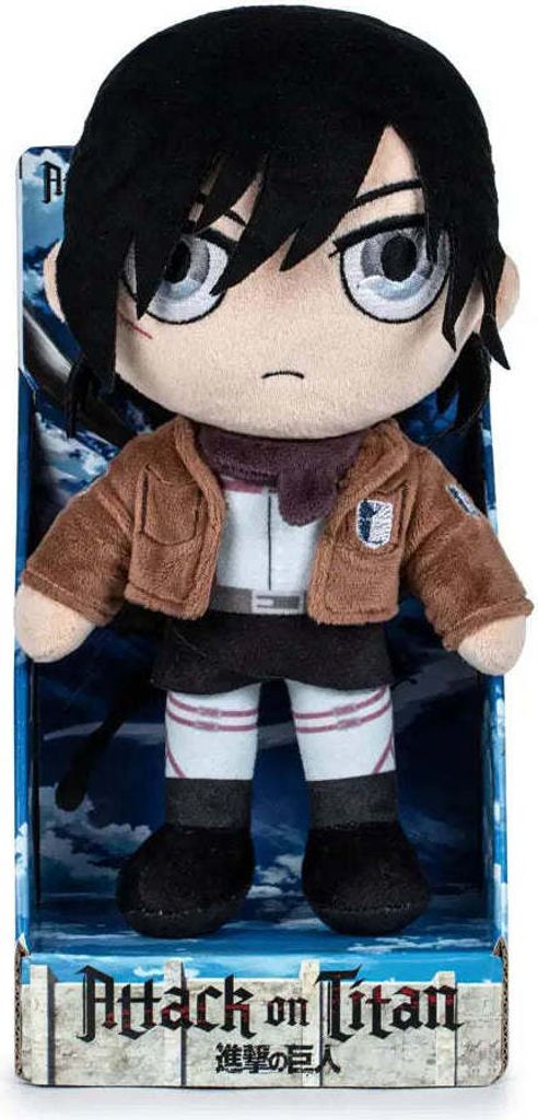Mikasa Ackerman Attack on Titan Kuscheltier - 27 cm Plüschtier Stofftier