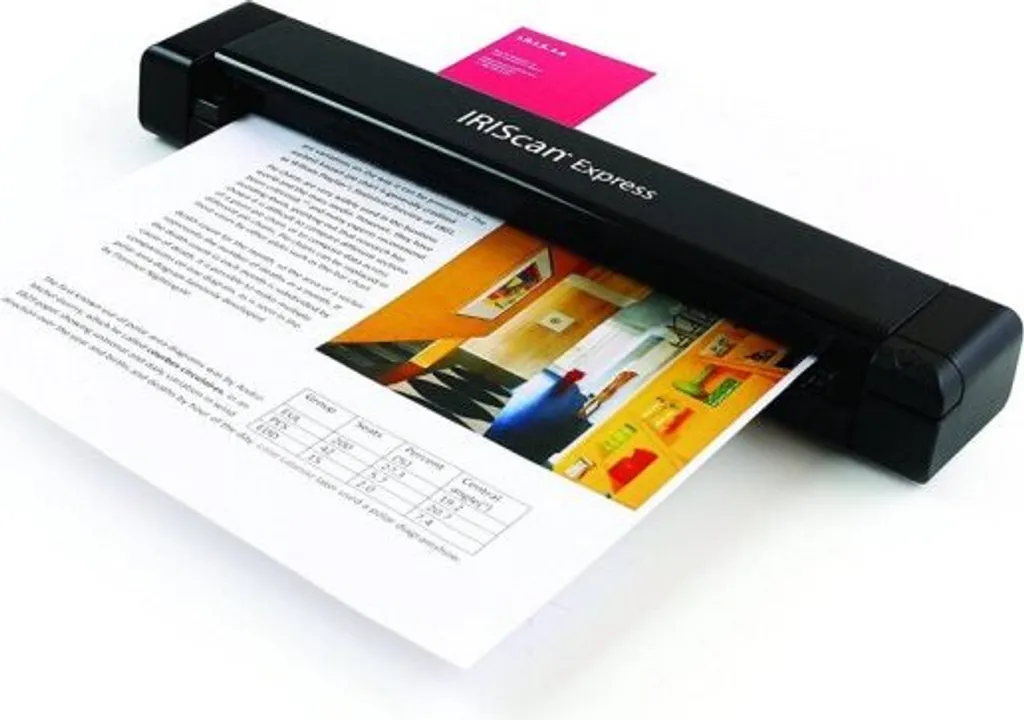 Scanner Portable IRIScan Express 4 - Numériseur Mobile USB Format A4 - 16