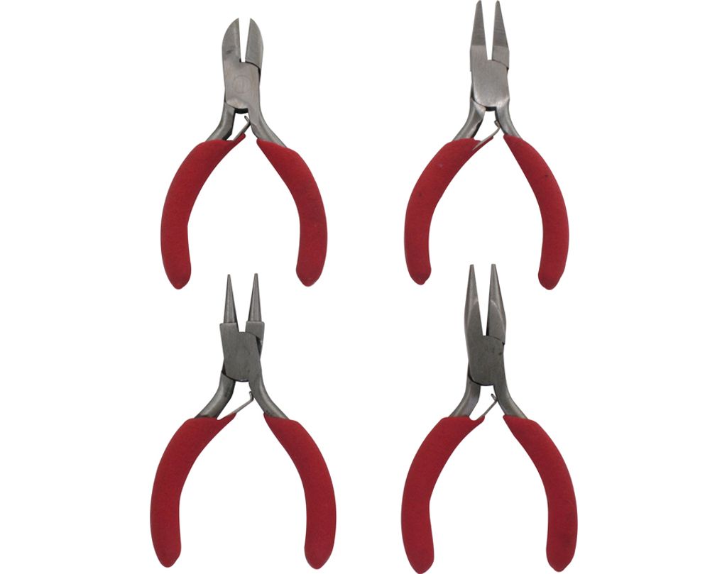 Donau Elektronik Kit pinze Elettronica e meccanica di precisione 4 parti