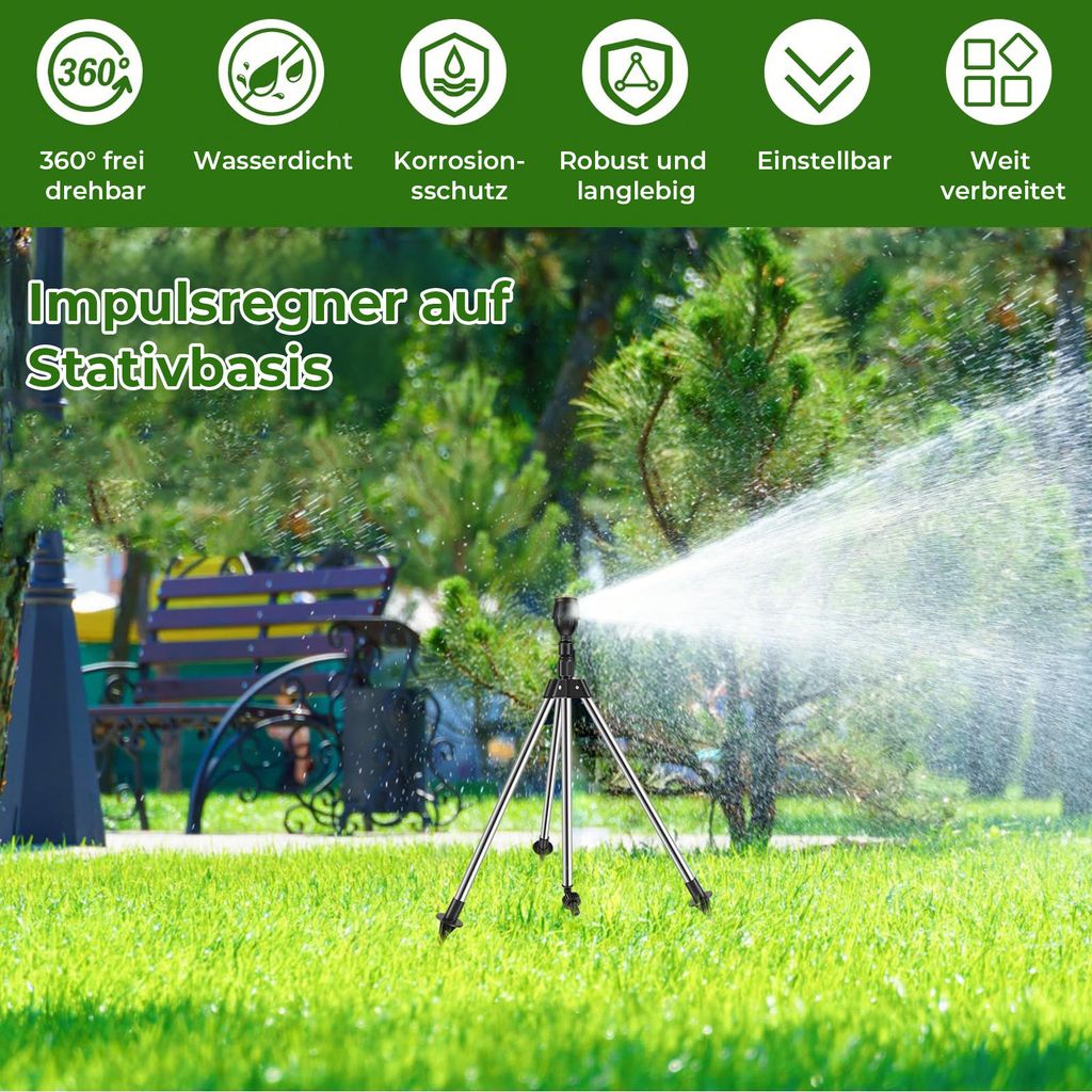 Irrigatore Per Prato 360 Gradi