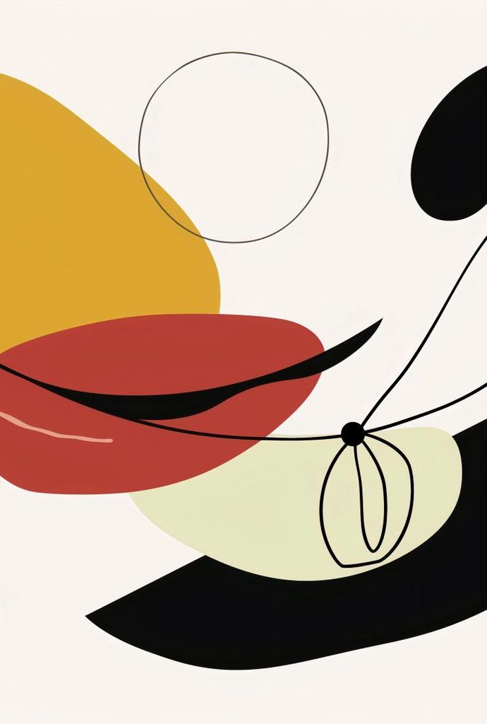Plakat 61x90,5cm Geometrische Krümmung