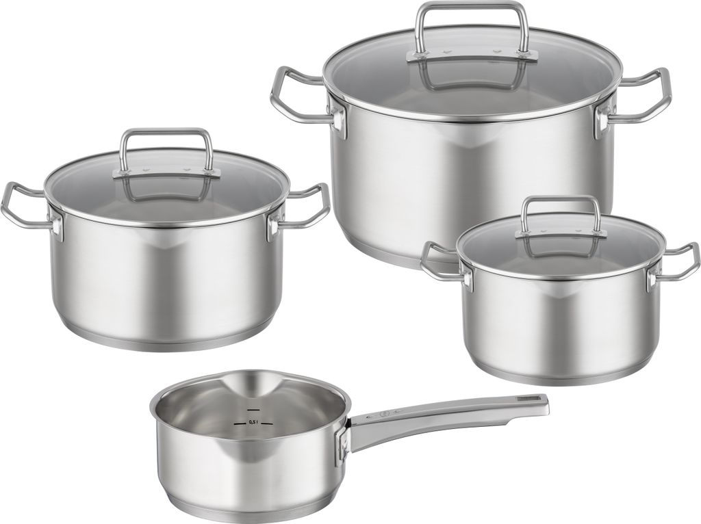Rösle Topfset Expertiso 4-tlg silber Topf-Set Produktbild