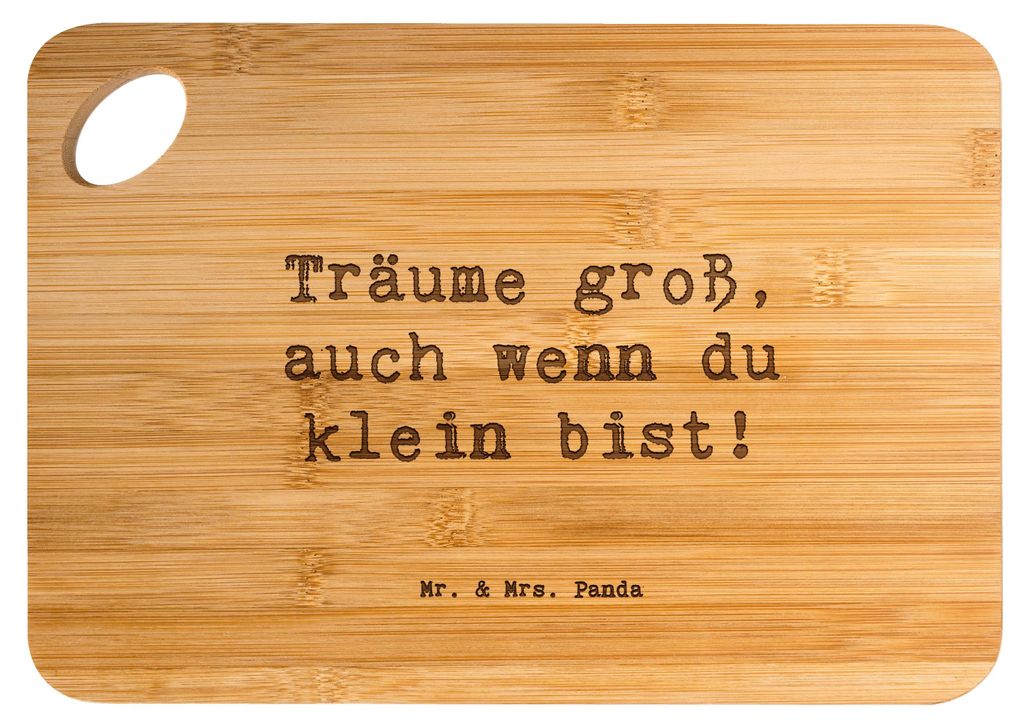 Mr. & Mrs. Panda Frühstücksbrett Spruch Alleine schlafen lernen - Transparent - Geschenk, Schneidebrett, Lebenshilfe, bestes Selbst, Trost, Liebe...