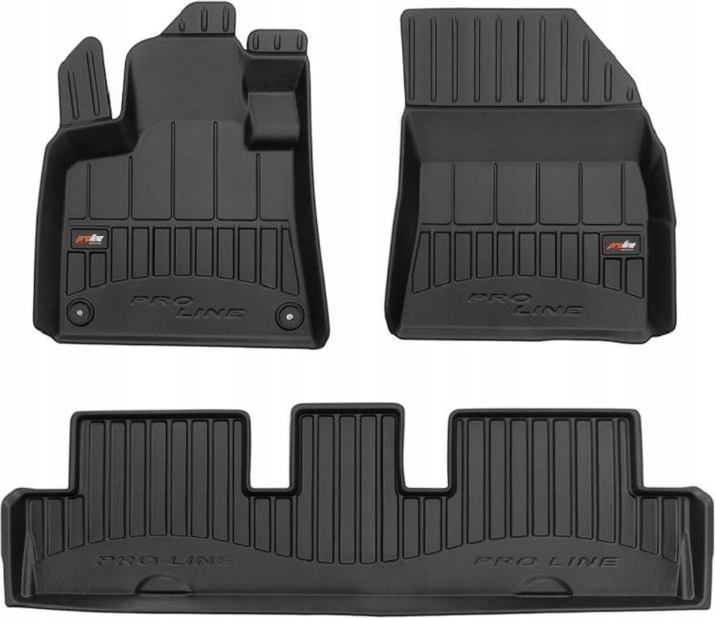 Gummimatten und Fußmatten Citroen C4 Grand Picasso 2 2013-2019 Tabletts 3