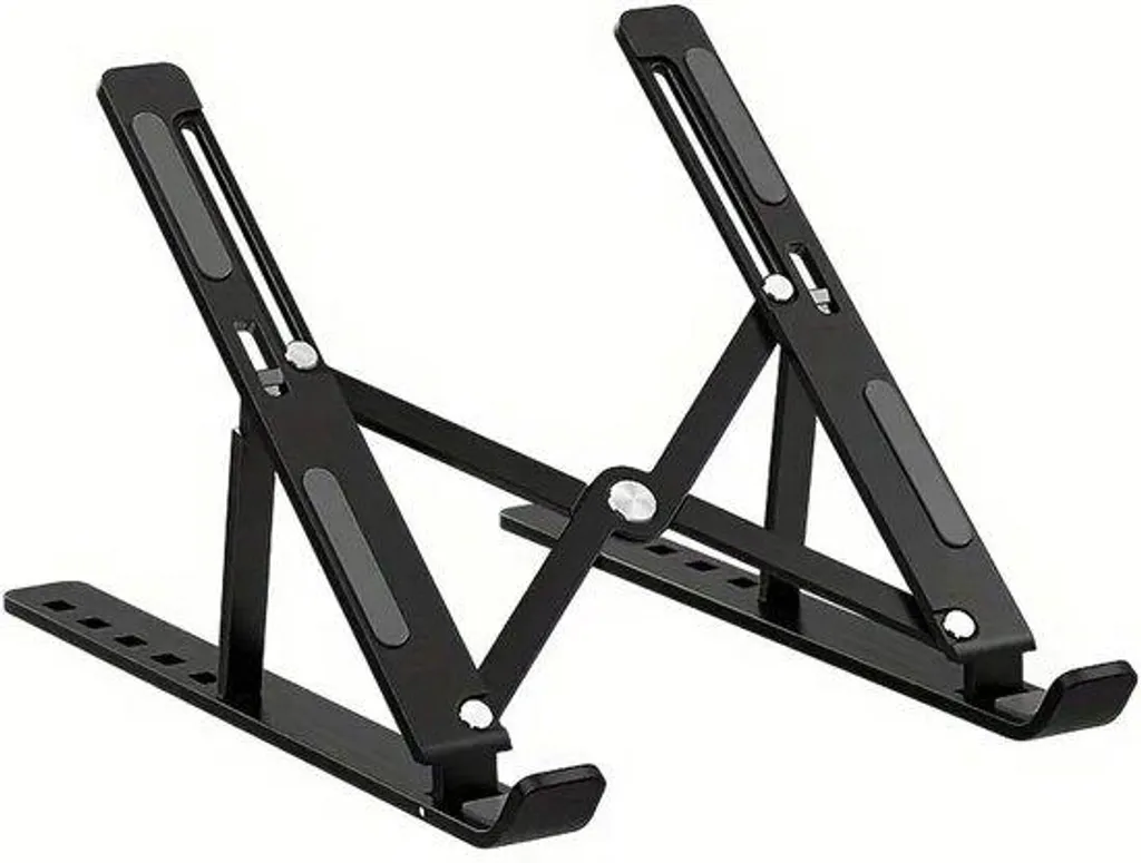 Rehausseur ordinateur portable pliable en aluminium pour grand écran