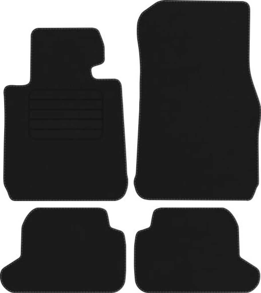 Velours Fußmatten für BMW 2 F23 Cabrio Bj. 2015 – 2021 Passform Automatten BASIC