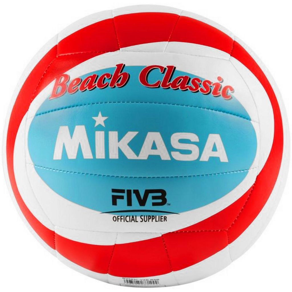 Mikasa - "BV543C-VXB-RSB" Volleyball Strand MR78317 (5) (Weiß/Rot/Blau)