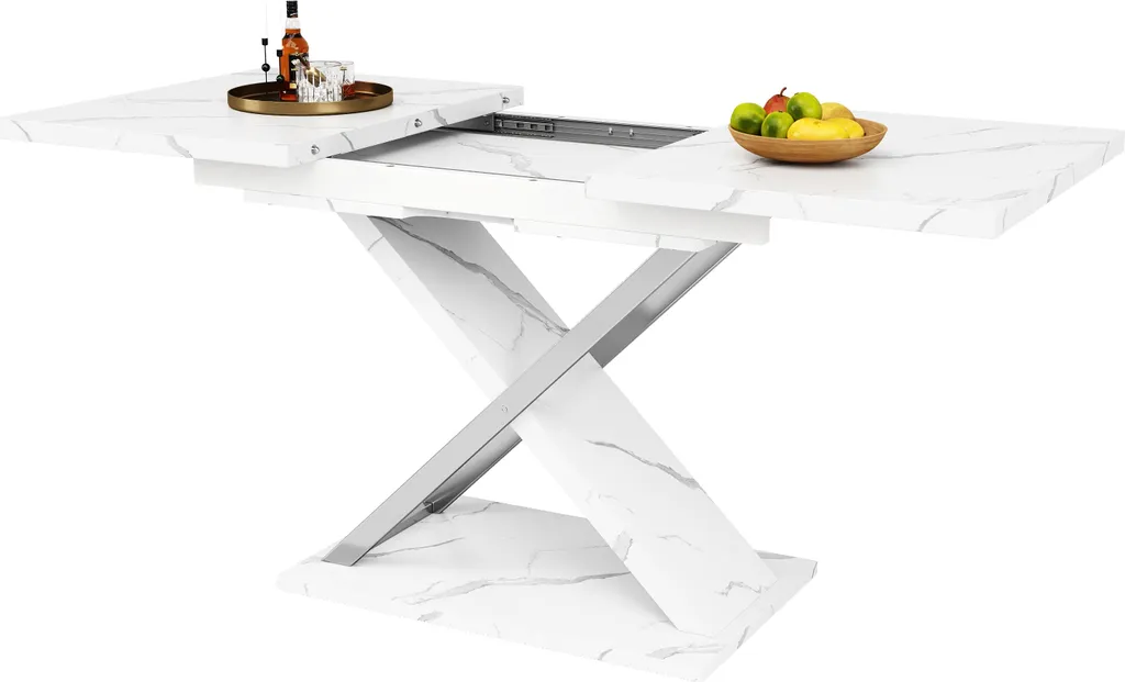 Table extensible 4 à 6 places pour petits espaces et salle à manger - 11