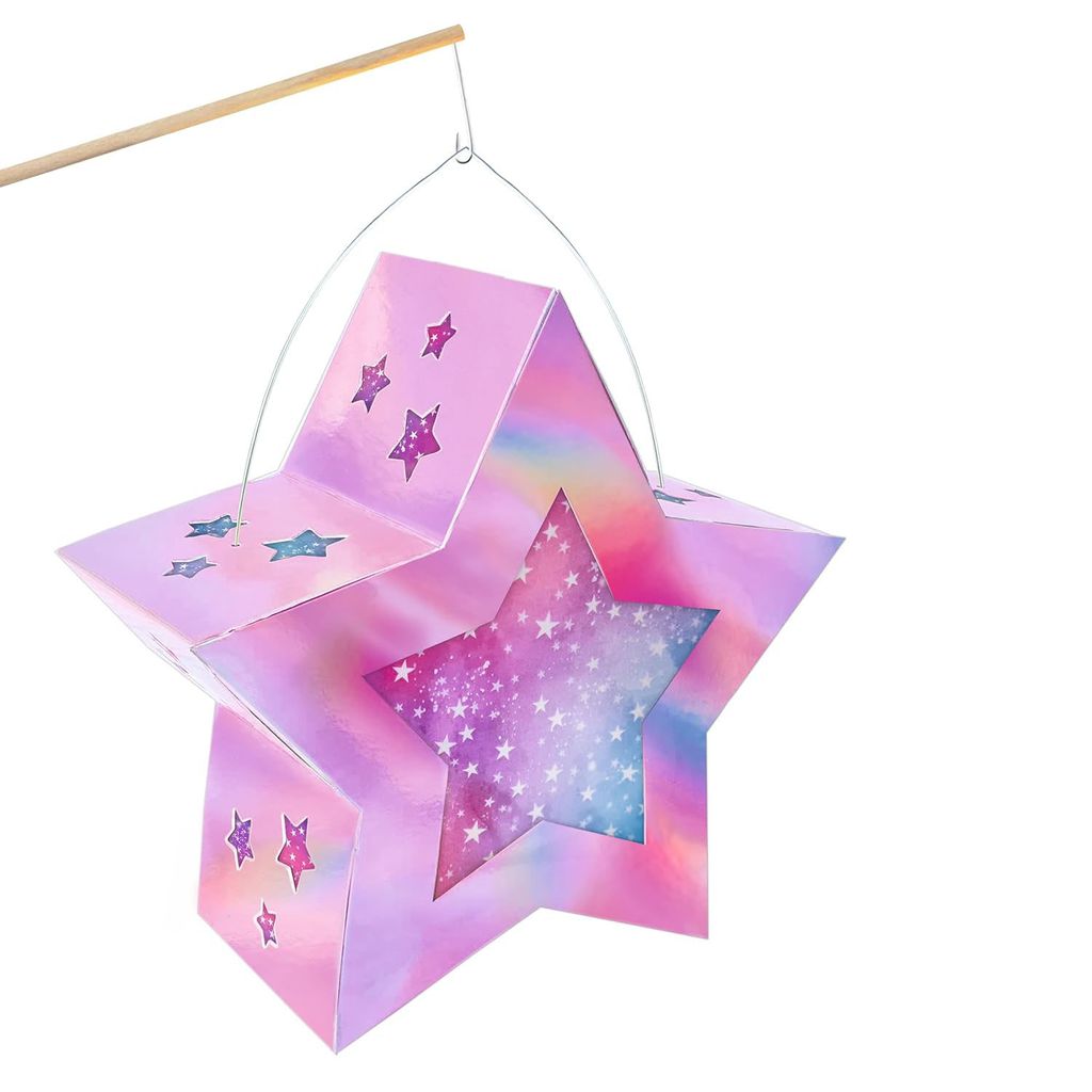 URSUS "TWINKLE STAR" Metallic Pink Irisierend Produktbild 