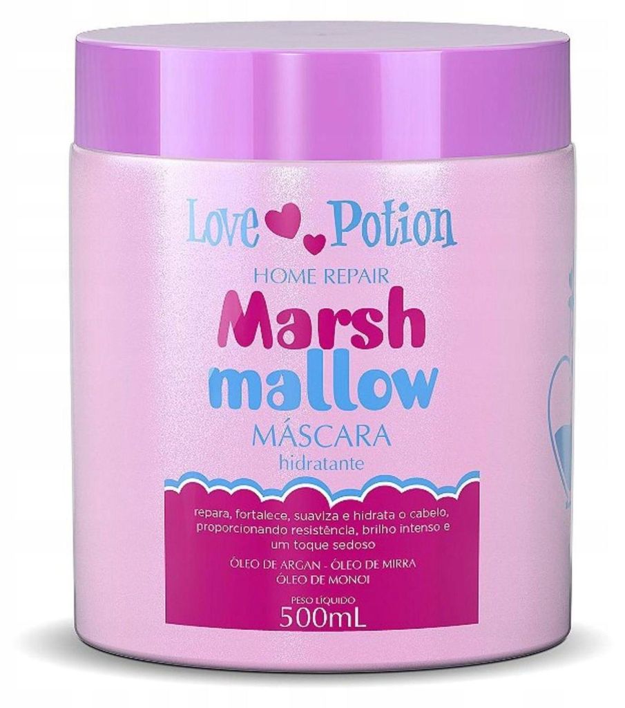 Marshmallow Love Potion - Hydratační maska na vlasy Obrázek produktu 