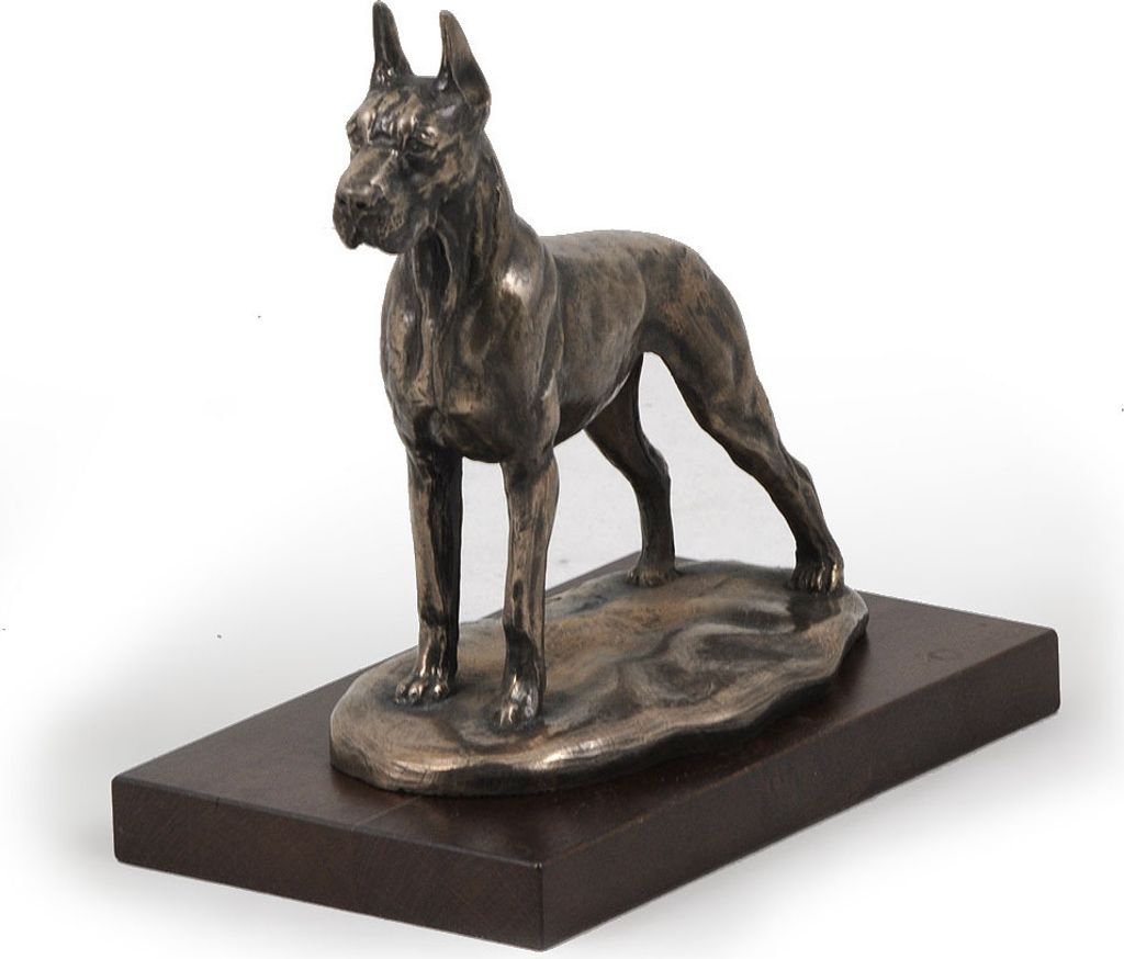 Deutsche Dogge, Ulmer Dogge, Große Dogge I - Hundestatue, Figur für Büro, Trophäe für Hundeausstellung von Art-Dog brand
