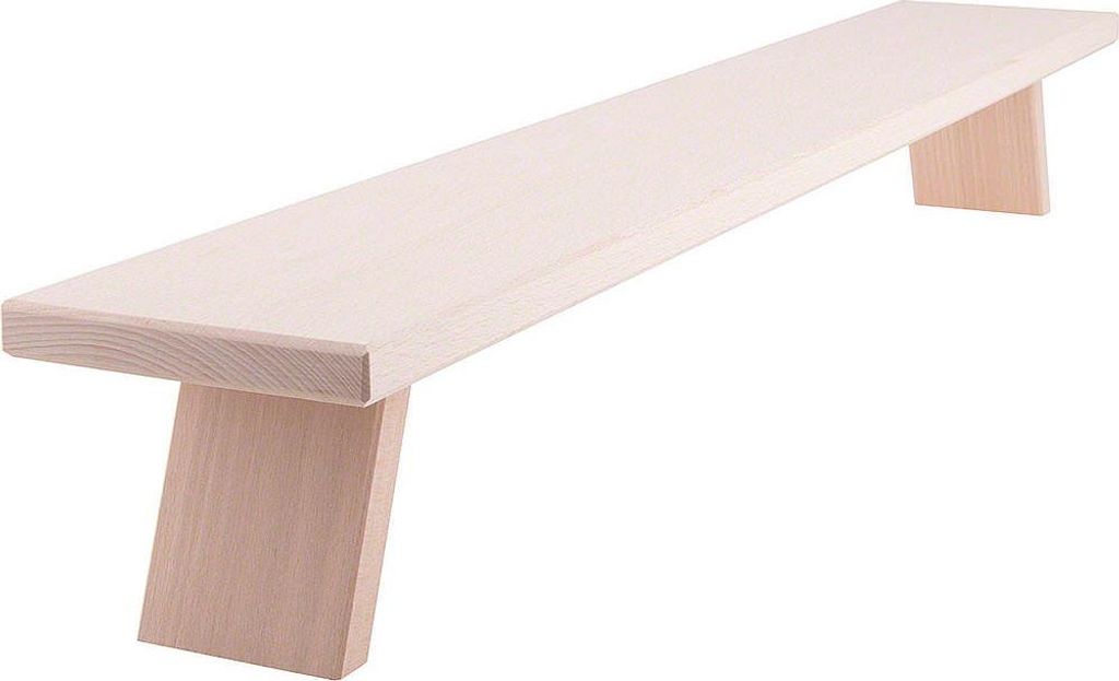 Schwibbogenbank breit (80x11x13cm) von Weigla Holzkunst