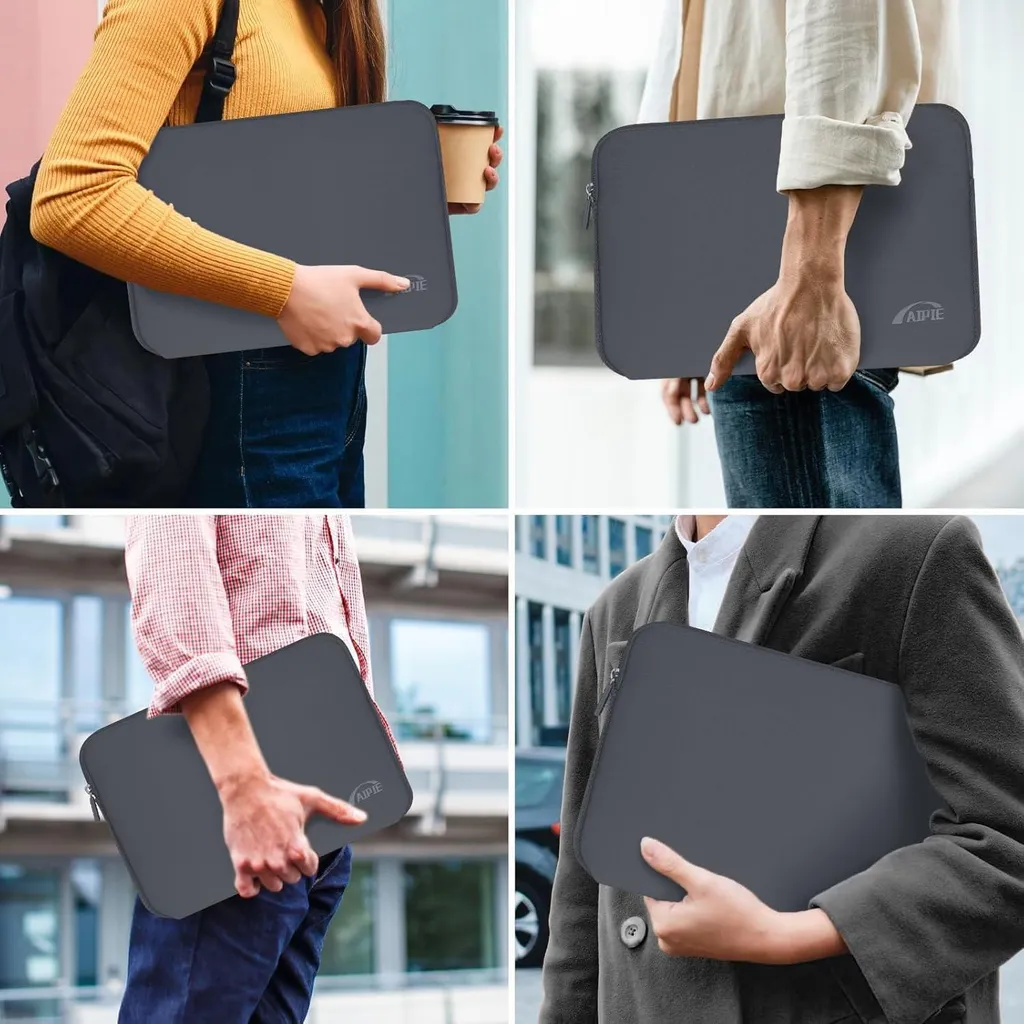 Borsa Porta PC 15-16 Pollici Impermeabile E Antigraffio – 5 Scomparti, 3 Modalità Di Trasporto Per Laptop E Tablet