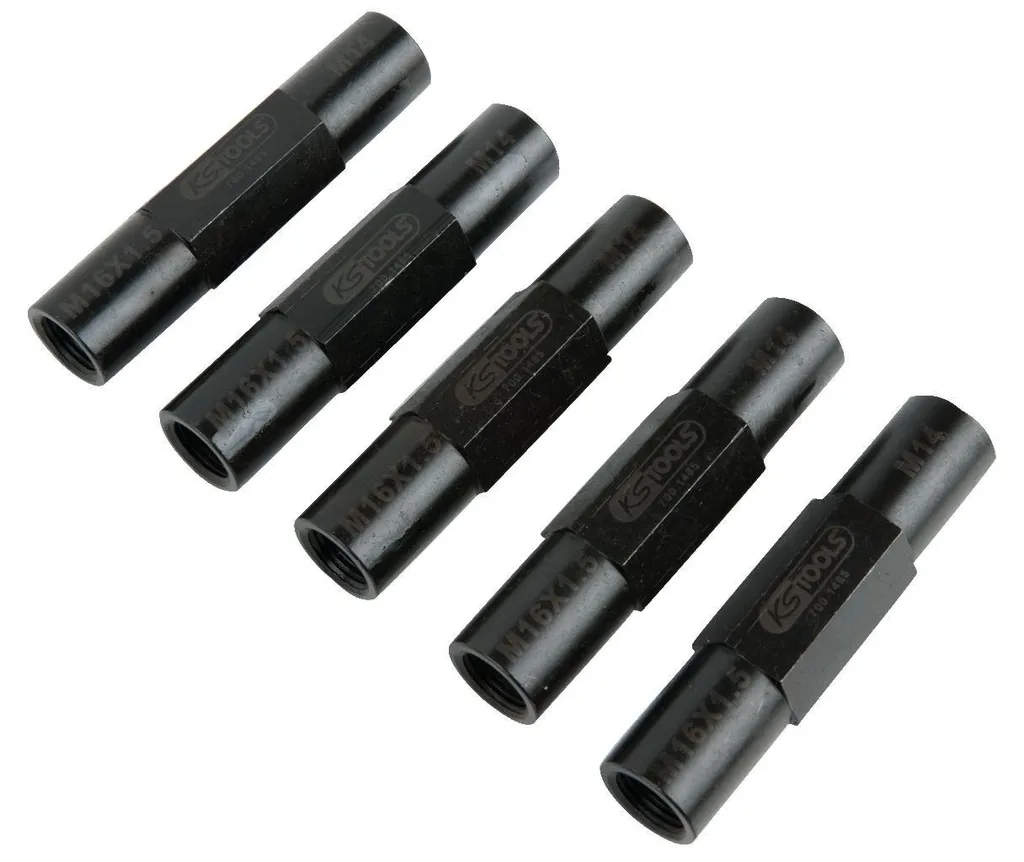 Adaptateur Goujon Roue Robuste FF M14 + M16x1,5 en Pack de 5 Unités