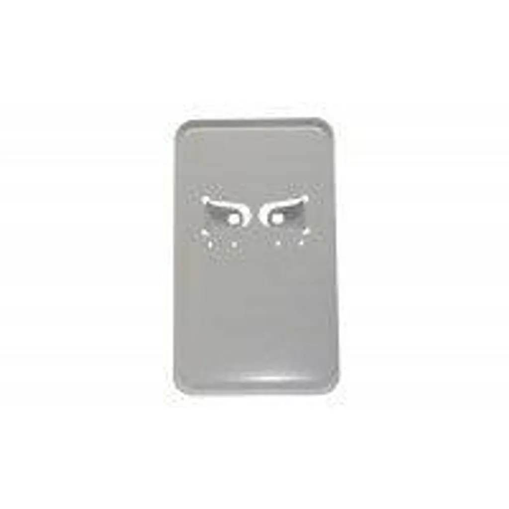 Support de Plaque d'Immatriculation Moped Steel White Vertical Moto