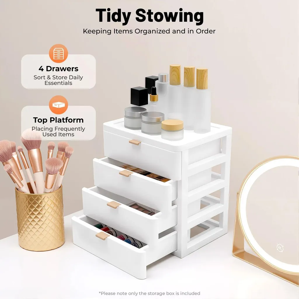 Organiseur de bureau compact pour trier fournitures et accessoires - 3