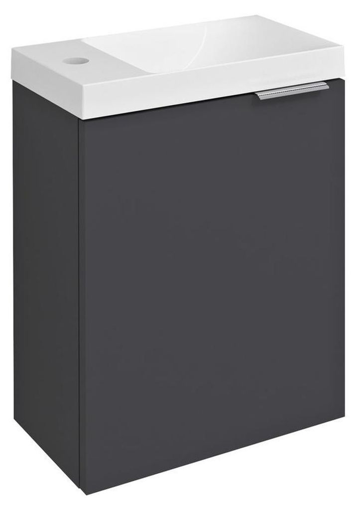 Sapho LATUS X Unterschrank 39,4x50x22cm, Anthrazit matt Produktbild 