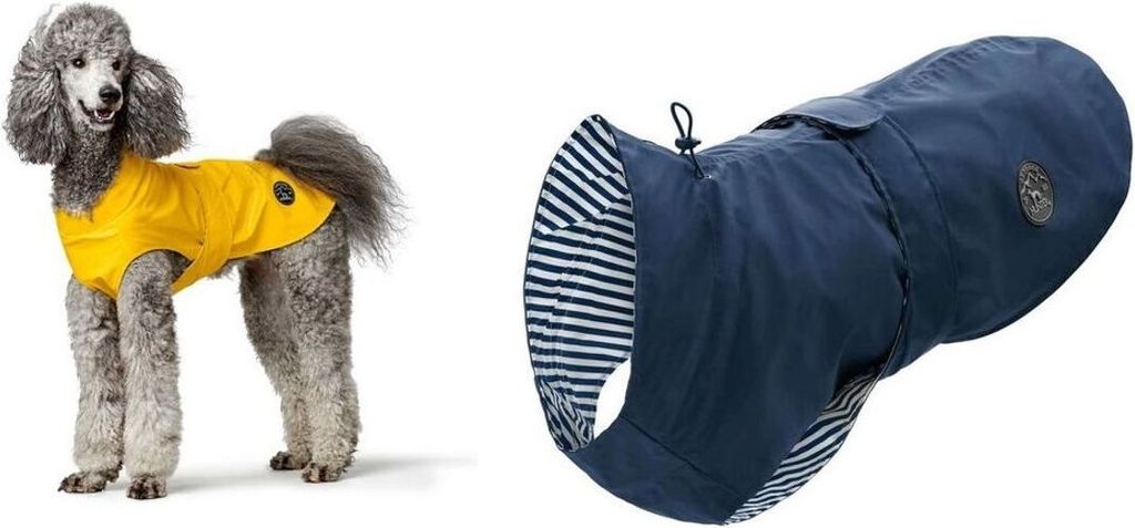 Hunter Hunde-Regenmantel Milford, Größe:25 cm, Farbe:blau