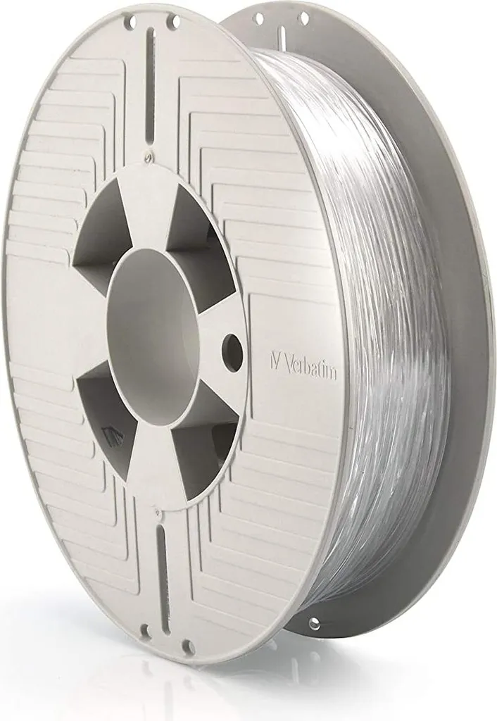 Filament 1.75mm transparent Verbatim 55151 pour prototypes 3D