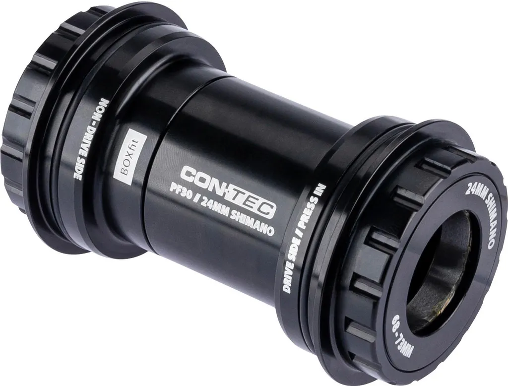 Boîtier Pédalier Anti-Bruit Contec Boxfit PF30-24 pour Shimano Argent